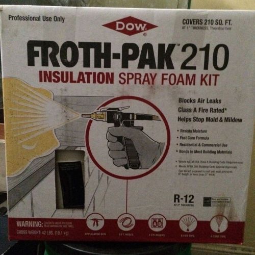 DOW Froth Pak 210 Foam Insulation KIT Class A Fire Rated