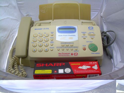 Sharp Plain Paper Fax Machine  Model- UX-355L