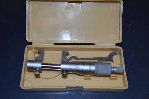 Mitutoyo 145-194 inside vernier micrometer, 1&#034;  - 2 &#034; + case - nice - quick ship for sale