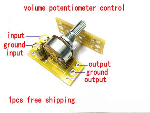 1pcs New amplifier volume potentiometer PCB control board 40*18mm