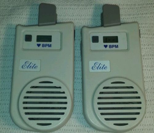 Lot of 2!   Nicolet Imex Elite 200 Handheld Fetal Vascular Doppler Ultrasound