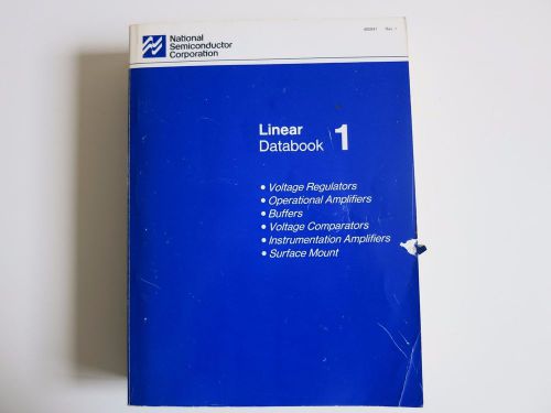 1988 LINEAR DATABOOK 1, National Semiconductor Corporation