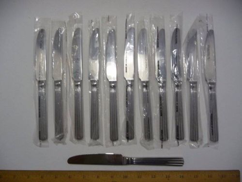 Restaurant Tableware Stainless Steel Dinner Knife 1 Dozen 8 1/4&#034; Long 12pcs