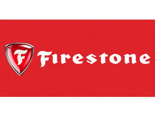 Advertising Display Banner for Firestone Tires Sales Service Parts