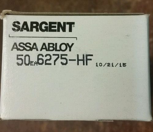 SARGENT ASSA ABLOY 50 ct box 6275 HF key blanks.