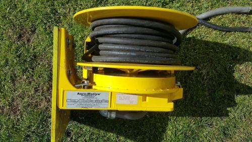 Aero-Motive retractable reel 600 volt with AWG 14 wire  approx. 20ft.