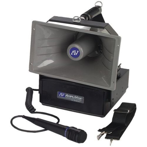 Amplivox S610A Wired Half-Mile Hailer - Delivers 108dB