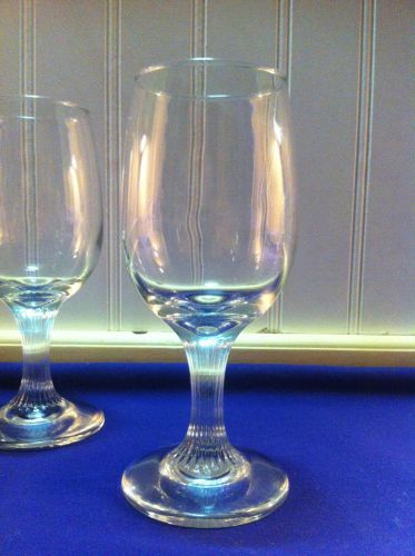 WHITE WINE BAR CATERING STEMWARE SYSCO/LIBBEY 6.5OZ SILHOUETTE STYLE CASE OF 36