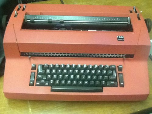 ibm selectric ii typewriter (pink)