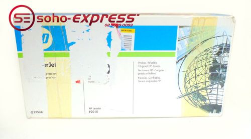 GENUINE HP HIGH YIELD BLACK ORIGINAL LASERJET TONER CARTRIDGE Q7553X HP P2015