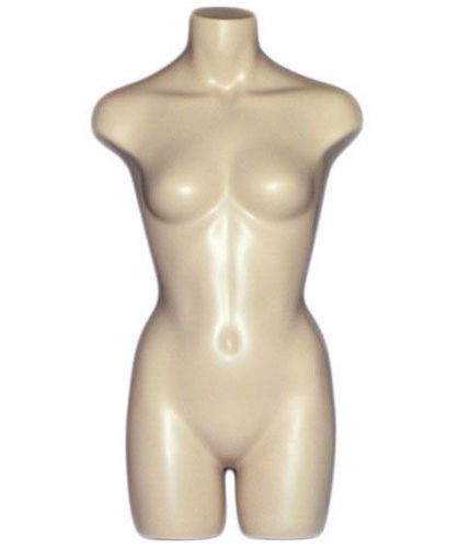 MN-117 Fleshtone Freestanding Ladies Torso Form