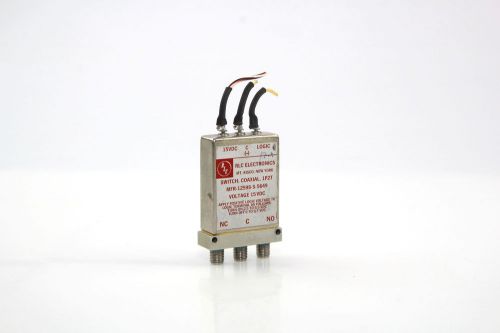RLC ELECTRONICS RF Coaxial Switch 1P2T Mfr-12598-S-5649 15Vdc