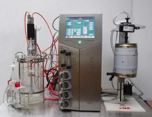 Sartorius biostat b plus exclusive flow benchtop fermentor/ bioreactor 8843414 for sale