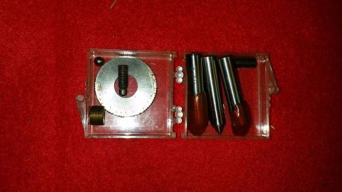 Set of Pantograph Engraving Tools 1/4&#034; With Blade .010