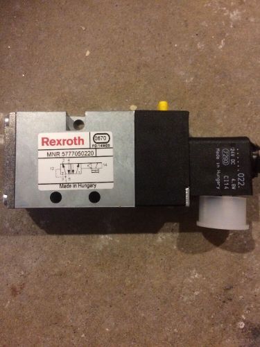 Rexroth control valve solenoid 24v dc 5777050220 brand new for sale