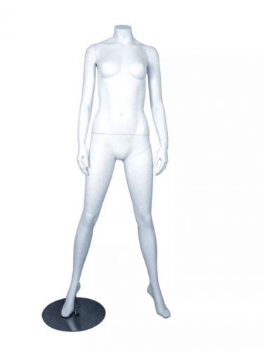 *NEW* HEADLESS FEMALE ADULT DISPLAY MANNEQUIN - WHITE MATTE FINISH - ERICA4