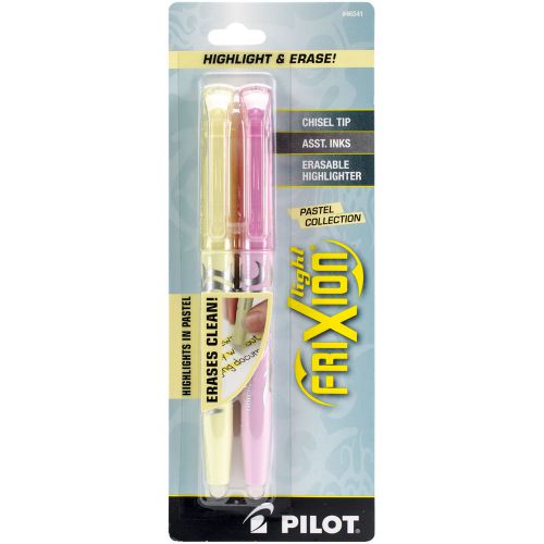 Pilot FriXion Light Pastel Highlighters 2/Pkg-Assorted 072838465412