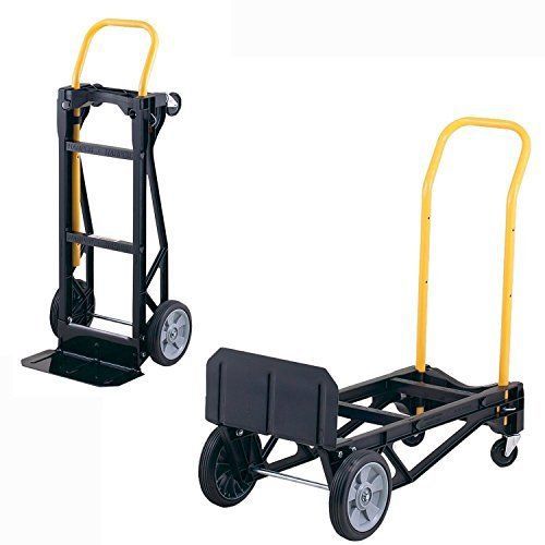 Convertible Hand Dolly 400lb Capacity Truck Cart Portable Moving Equipment Floor