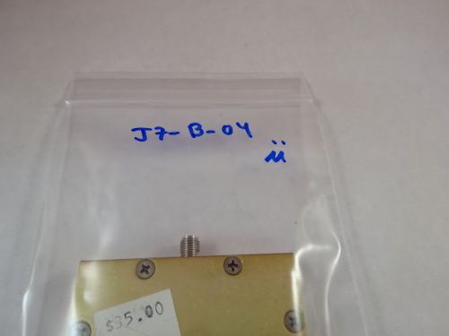 MECA DIVIDER COMBINER POWER SPLITTER RF FREQUENCY MICROWAVE AS IS &amp;J7-B-04
