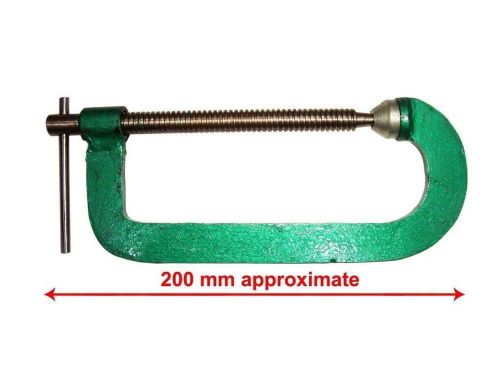 New metal green finish g-clamp diy tool heavy duty 8&#034; 200mm-welding woodworlk for sale