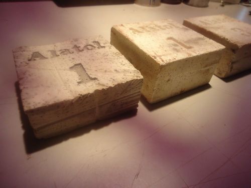 Alatol # 1 and # 3 sharpening stones,   3 inch squares ____________________A-12