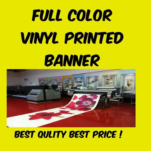 3&#039; X 10&#039; high quality custom vinyl banner