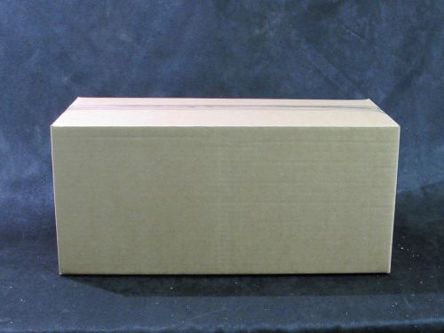 New 300ct brown single wall cardboard 21&#034;x9-1/2&#034;x9-1/2&#034; box for sale