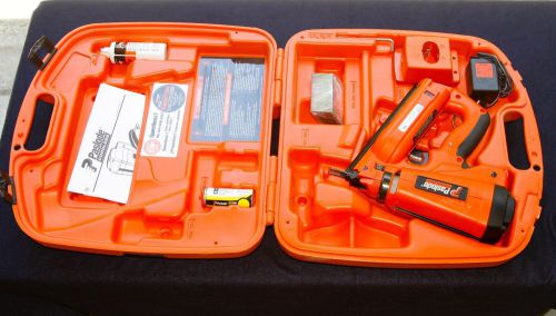 Pasode 16 gauge cordless angled finish nailer 900600 kit for sale