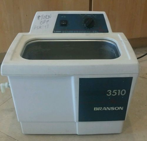 Branson 3510 ultrasonic cleaner for parts
