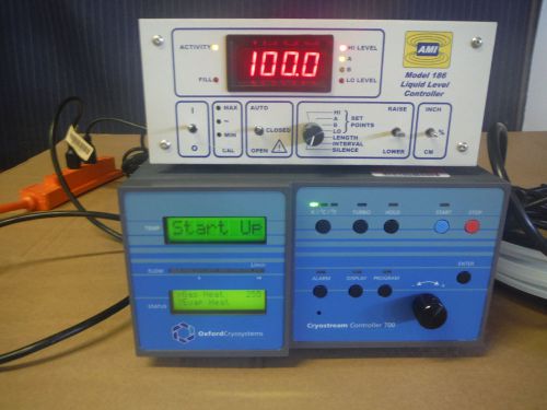 Oxford Crystream 700 Controller with AMI 186 Level Controller, Valve And Cables