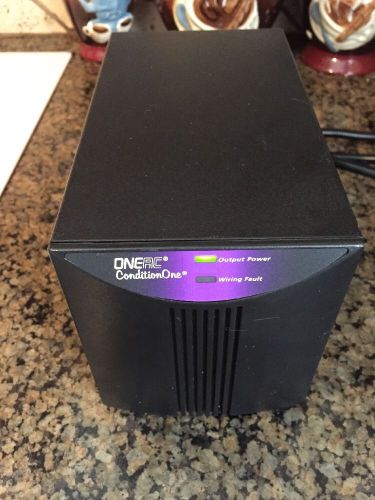 Oneac condition one pc075ag 1 phase power conditioner 60 hz (2) 3 prong outlets for sale