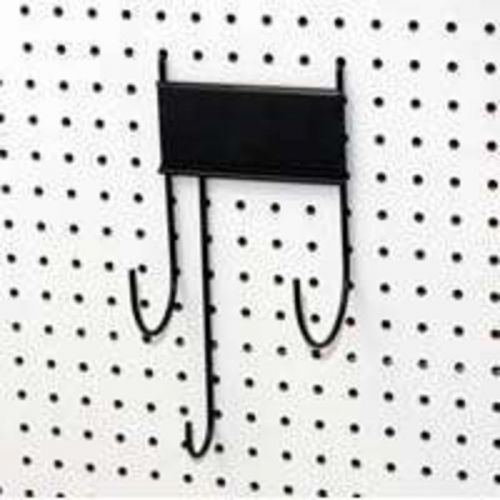 Black corded drill hook southern imperial pegboard hooks - store use r-9011230 for sale