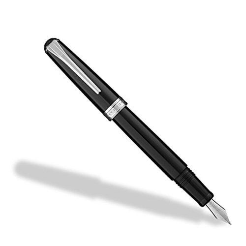 Levenger True Writer Obsidian Fountain Pen Black Fine (AP12720 F NM)