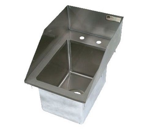 John boos pb-disink101410-sslr drop-in sink - 10&#034; one compartment 10&#034;w x 14&#034;... for sale