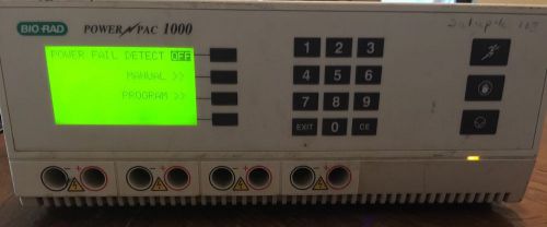 Bio-Rad PowerPac 1000 Electrophoresis Power Supply, 5 to 1000 Volts DC