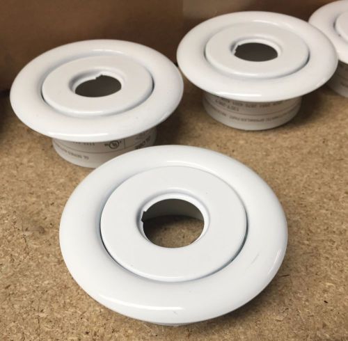 (12 pack) 1/2 inch recessed white canopy escutcheon 2pc tfi 44510073 for sale