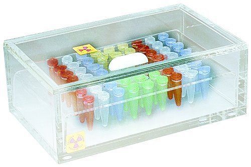 Dynalon 172165-0000 acrylic sample box/rack for microcentrifuge tubes for 1.5ml for sale