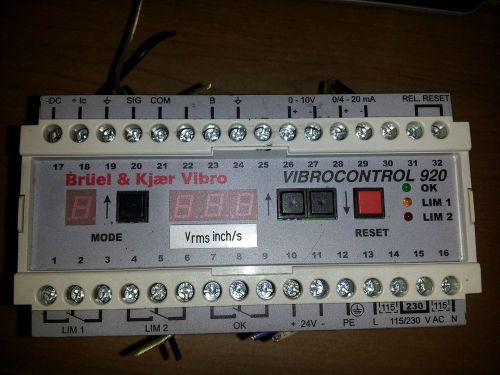 BRUEL &amp; KJAER VIBRO VC-920 VIBROCONTROL