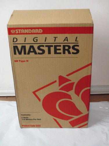 Standard Digital Duplicator 3322 SD Type II Masters