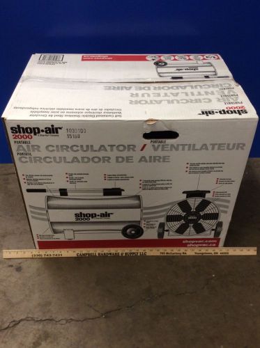 1/3hp shop-air 2000 14&#034; air circulator by shop-vac for sale