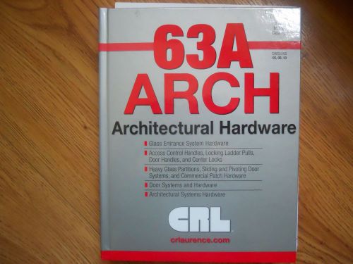 63A ARCH Architectural Hardware - CRL Company     HC