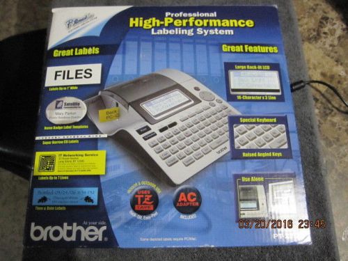 Brother P-Touch PT-2700 Label Thermal Printer with 2 Label Refills included.....