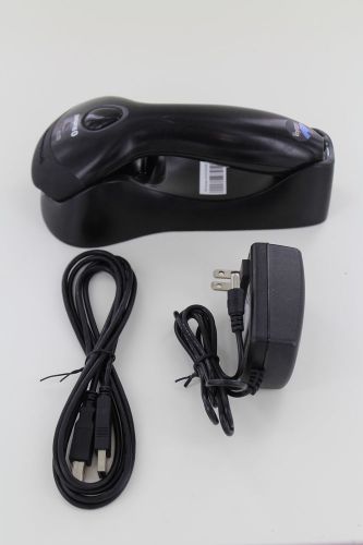 Metrologic MS9535 Laser Scanner w/ Charging Cradle, USB, Power Supply, TESTED