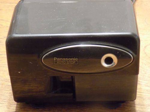 Panasonic KP-310  Electric Auto-Stop Pencil Sharpener Black Works
