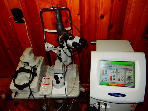 Lumenis Novus Varia 3 color laser with Zeiss SL-130, SL adapter, LIO and remote