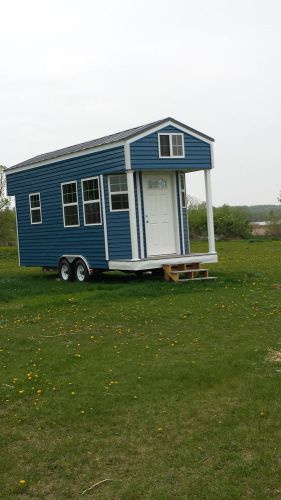 Tiny house Granny Pod on wheels 20&#039; plus overhangs
