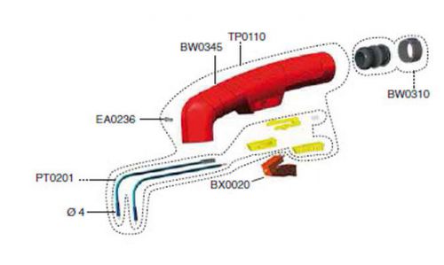 Ergocut TP0110 Handle Kit S75/105/A81/141 Trafimet