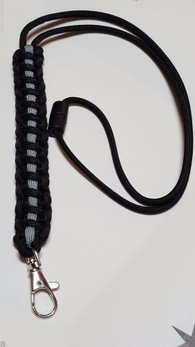 Thin Gray Line Correctional Officer, Corrections Guard Lanyard with Breakaway