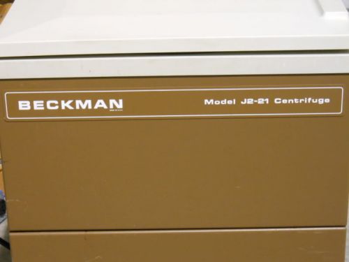 Beckman Refrigerated Floor Centrifuge model J2-21