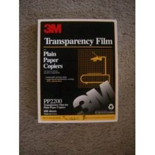 MMMPP2200 - Transparency Film for Laser Copiers